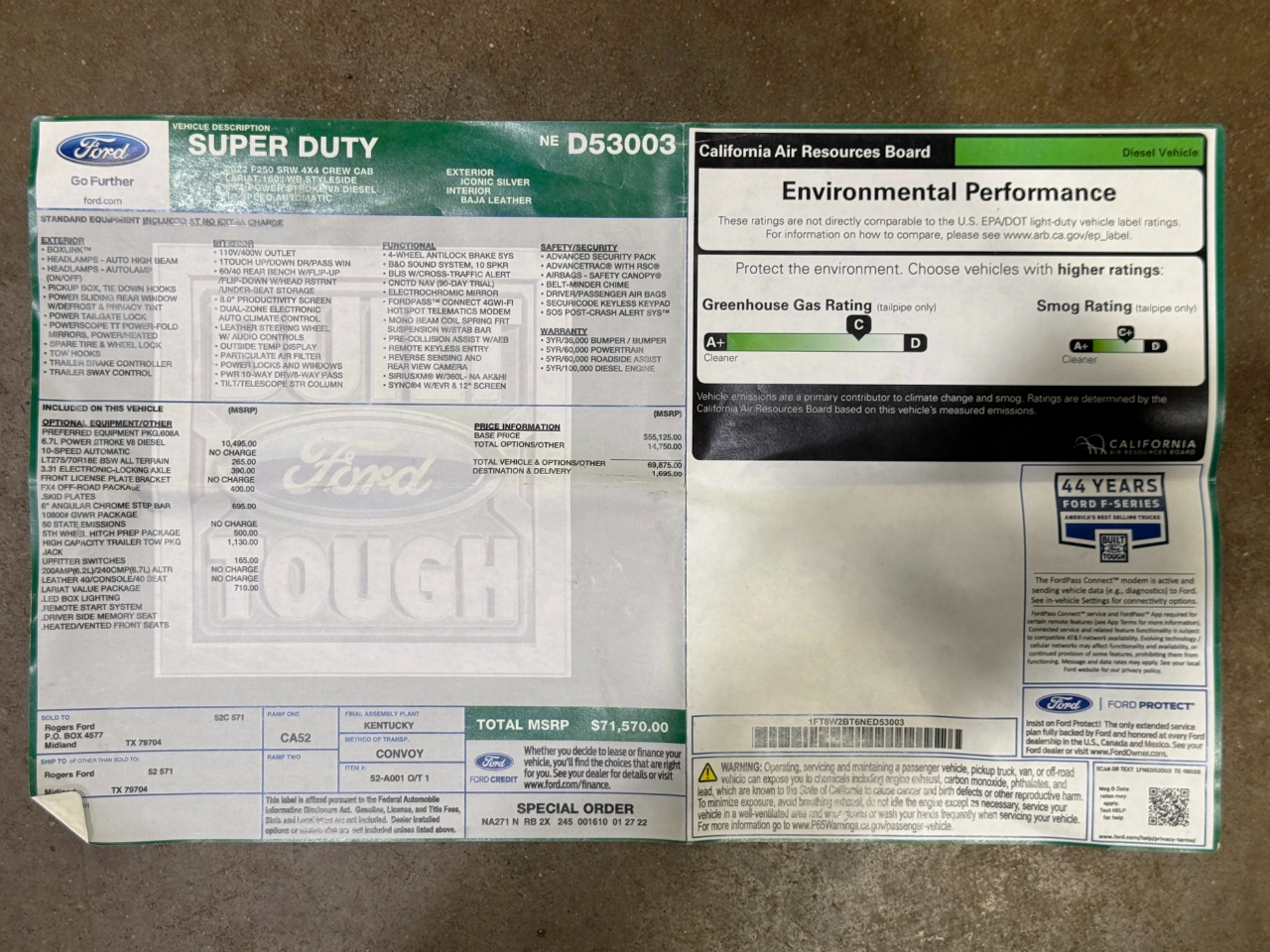Ford Super Duty F-250 SRW  2022
