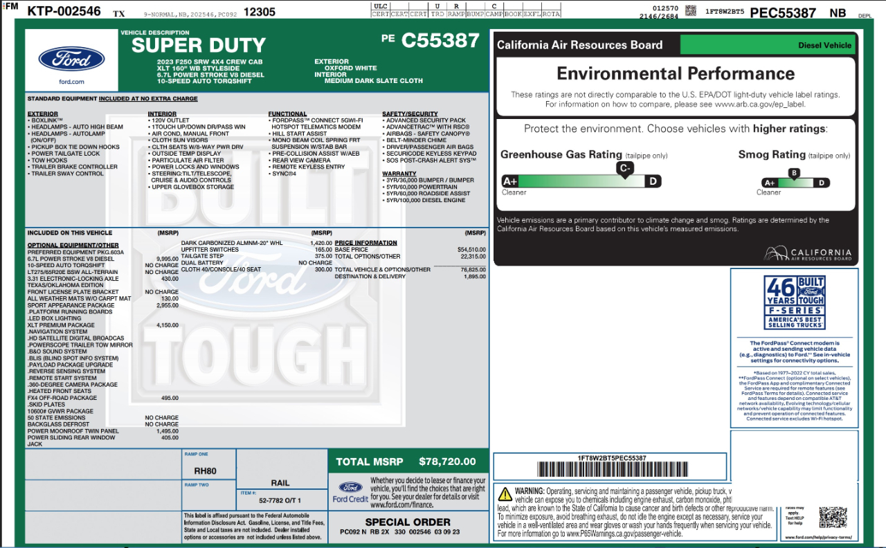 Ford Super Duty F-250 SRW  2023