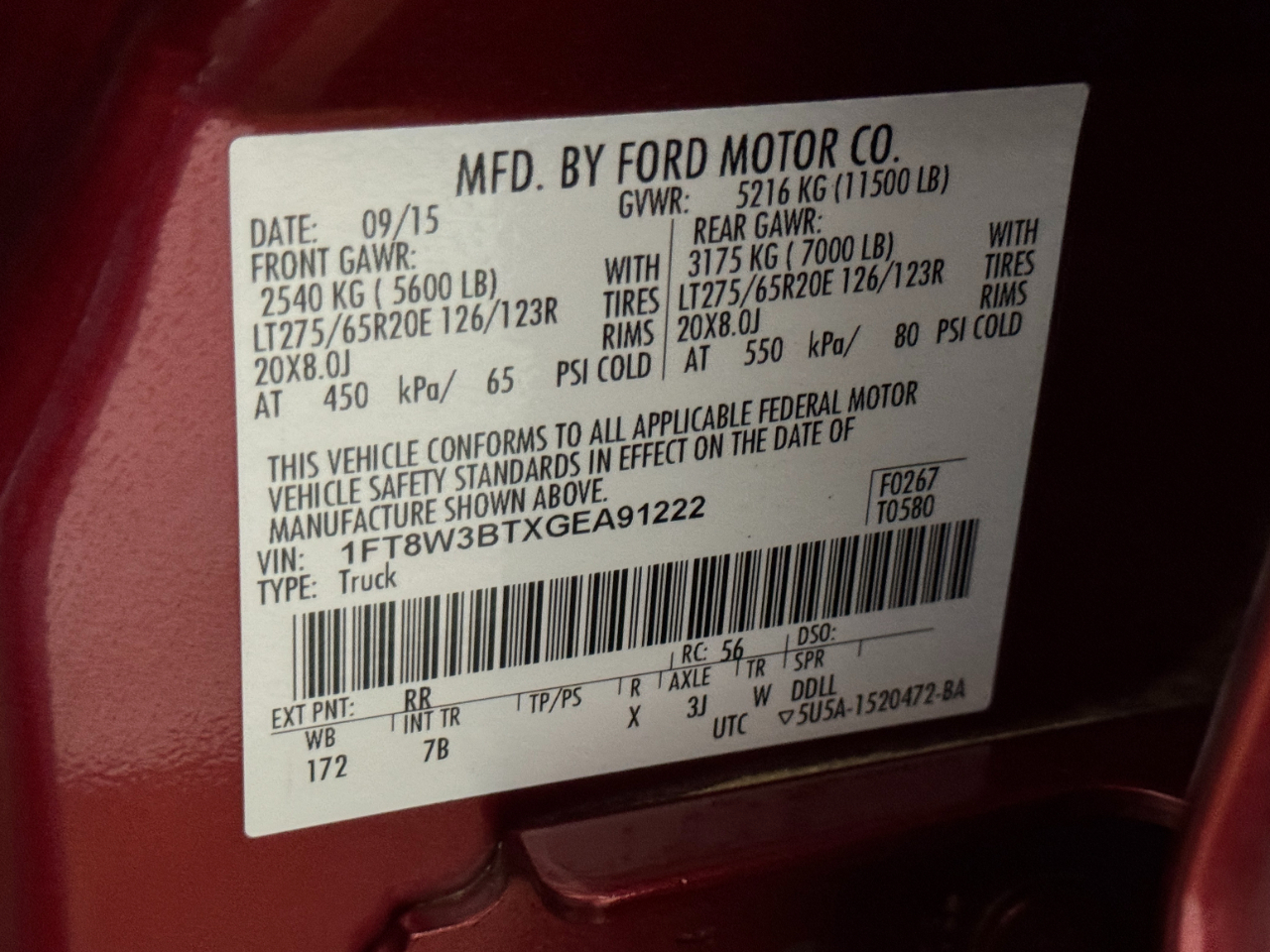 Ford Super Duty F-350 SRW  2016