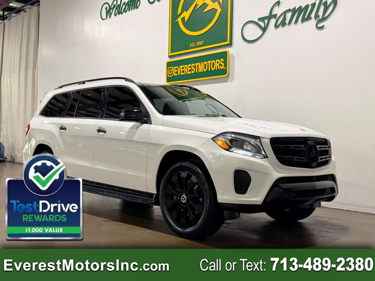 2018 Mercedes-Benz GLS 450 4MATIC PREMIUM 3RD ROW SEAT AWD 3.0L V6 GAS