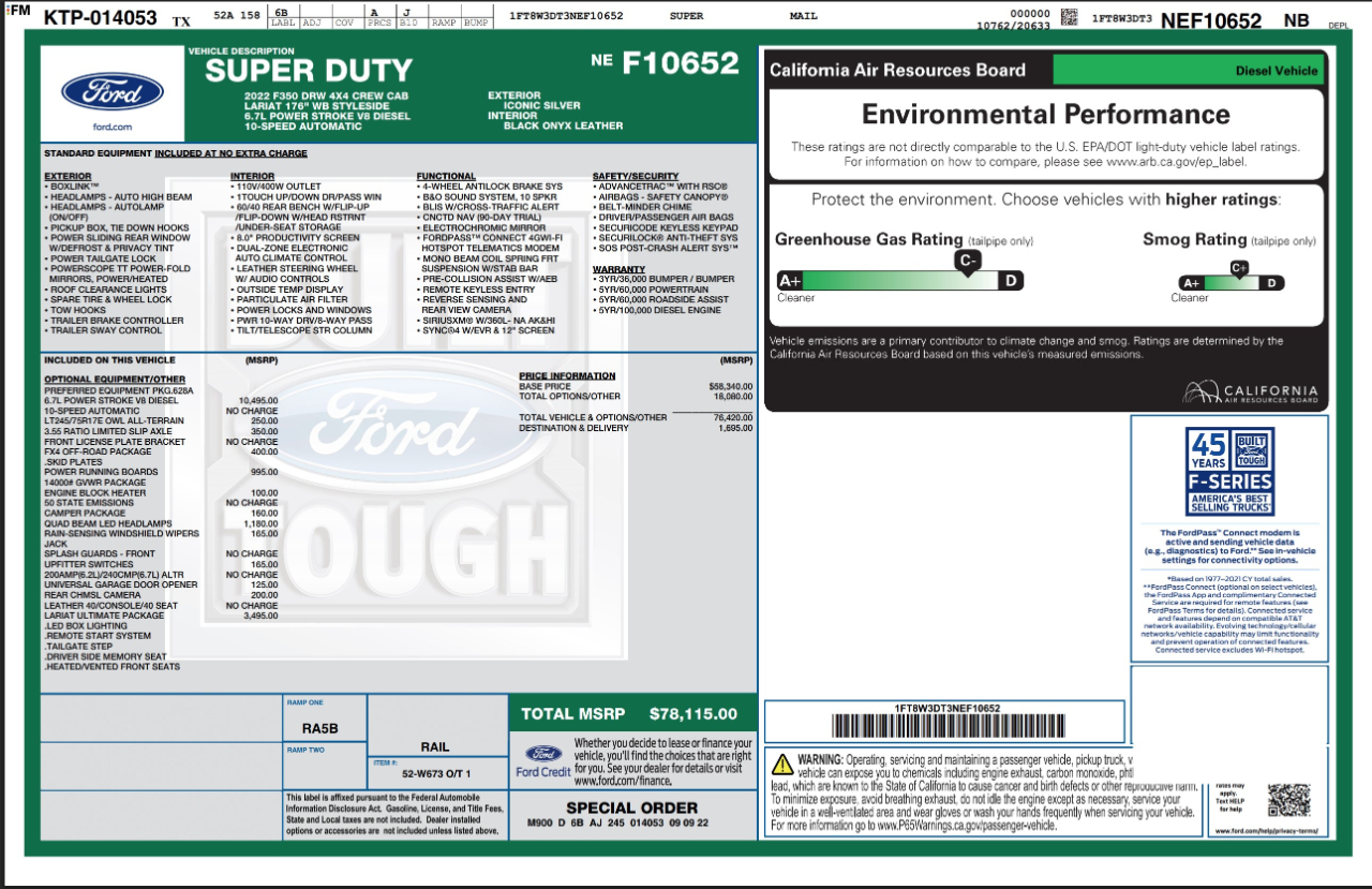 Ford Super Duty F-350 DRW  2022