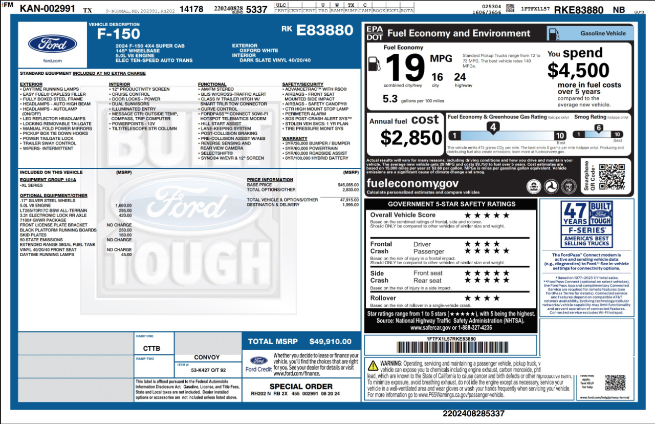 Ford F-150  2024
