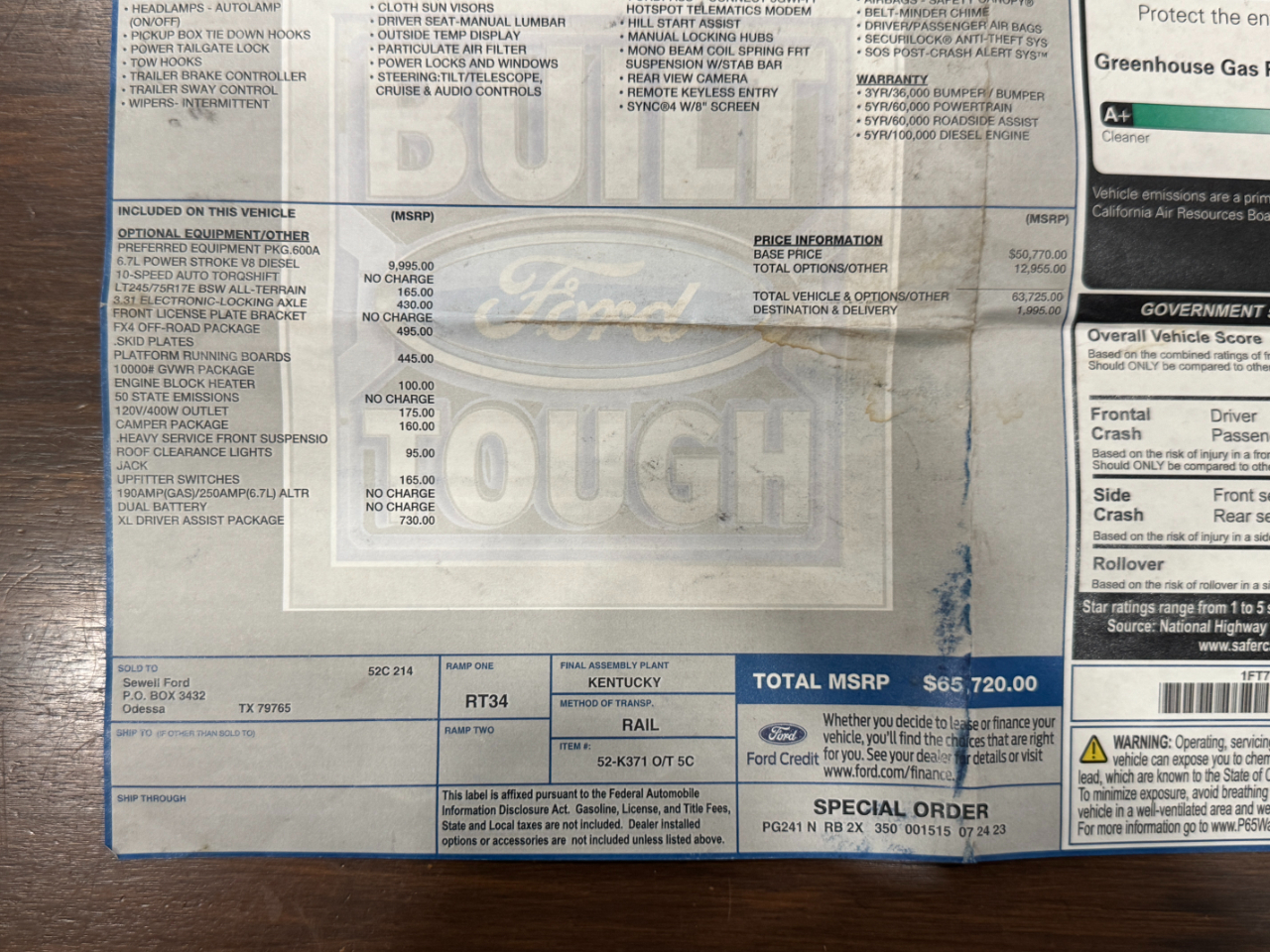 Ford Super Duty F-250 SRW  2023