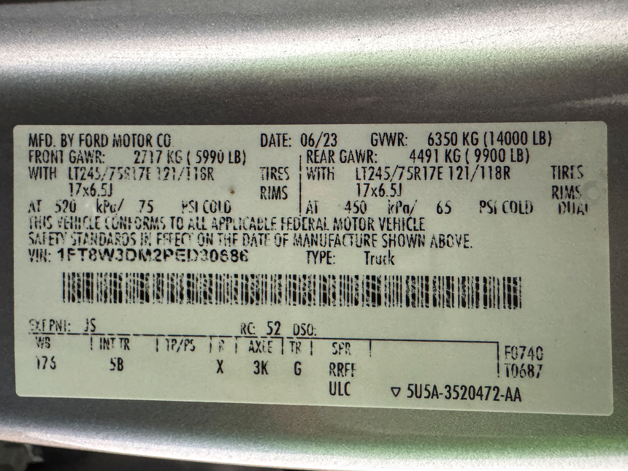 Ford Super Duty F-350 DRW  2023