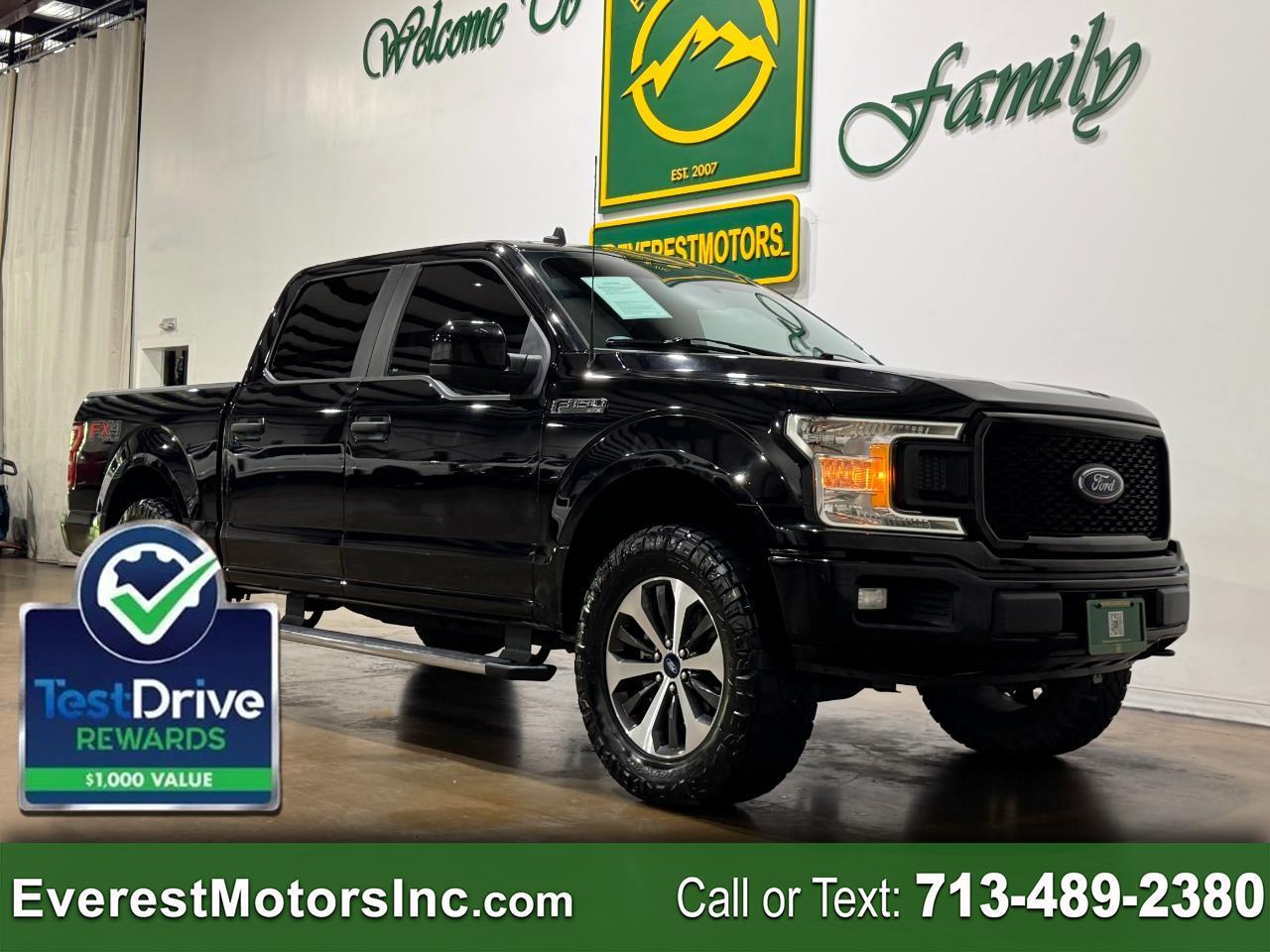 2020 Ford F-150 STX SPORT 4X4 CREWCAB 2.7L V6 GAS ECOBOOST