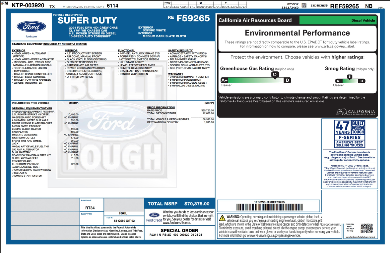 Ford Super Duty F-350 DRW  2024