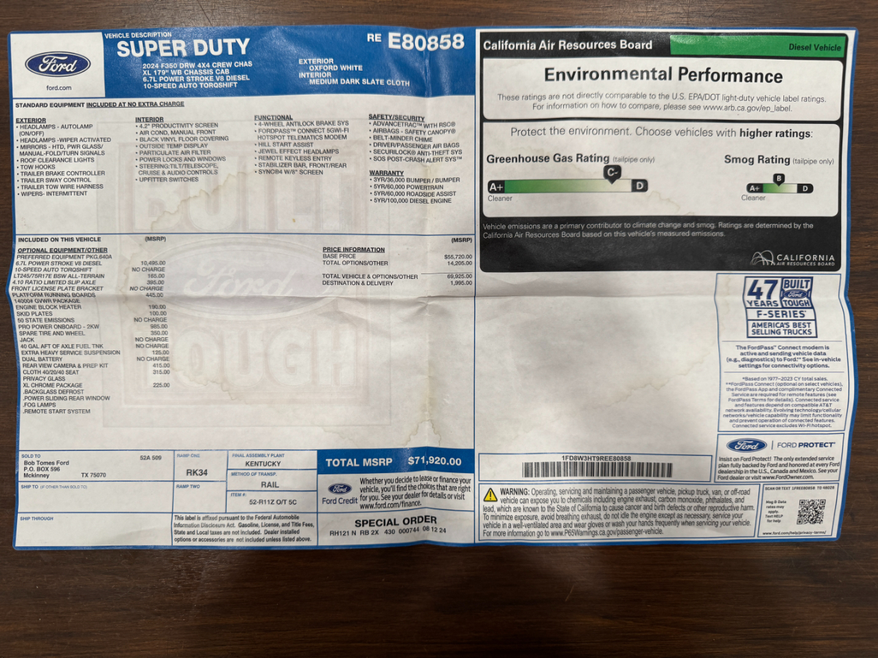 Ford Super Duty F-350 DRW  2024