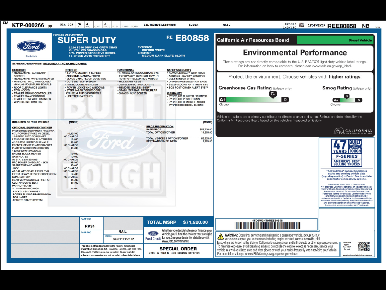Ford Super Duty F-350 DRW  2024