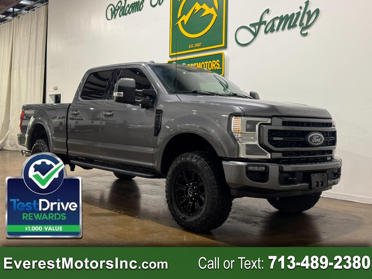 2022 Ford Super Duty F-250 SRW LARIAT ULTIMATE TREMOR SPORT 4X4 CREWC DIESEL 1OWN