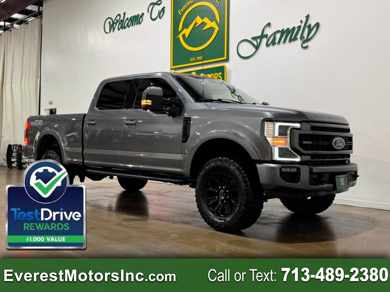 2022 Ford Super Duty F-250 SRW LARIAT ULTIMATE TREMOR SPORT 4X4 CREWC DIESEL 1OWN