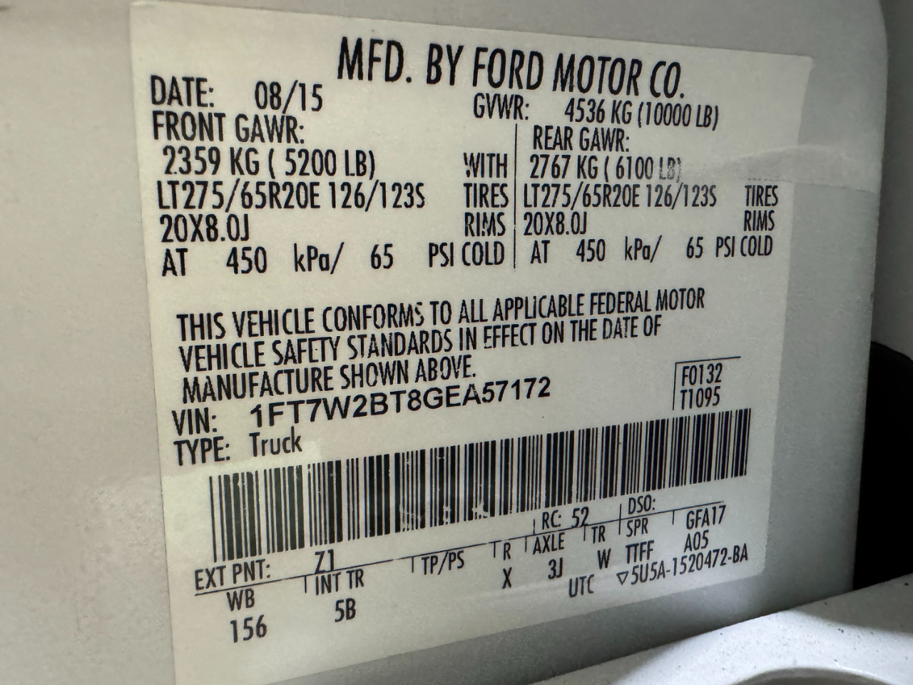Ford Super Duty F-250 SRW  2016