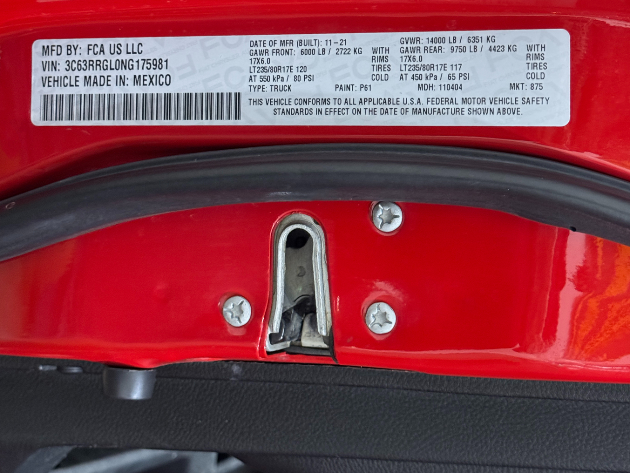 RAM 3500  2022