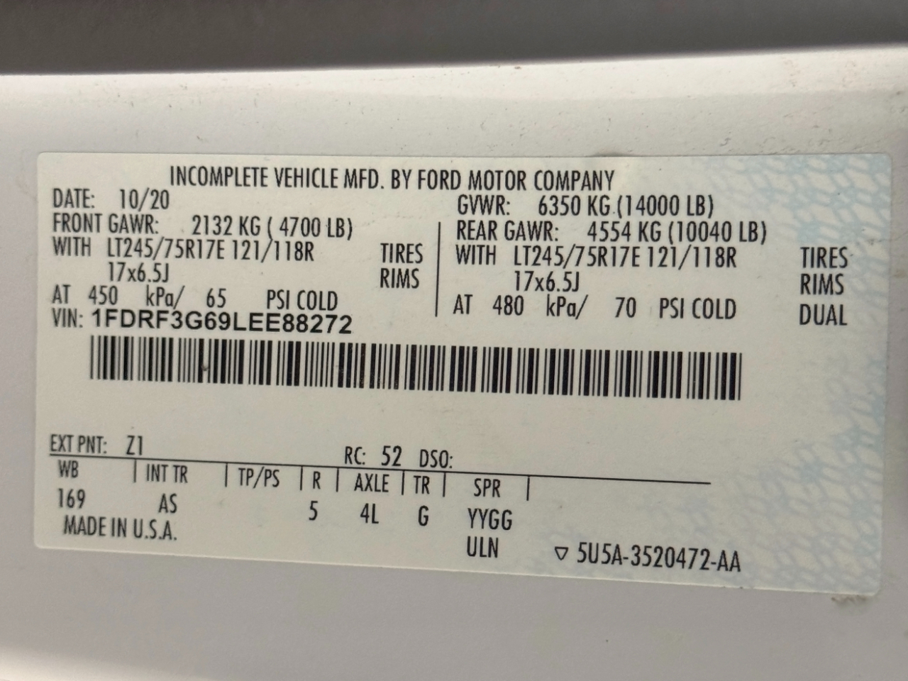 Ford Super Duty F-350 DRW  2020
