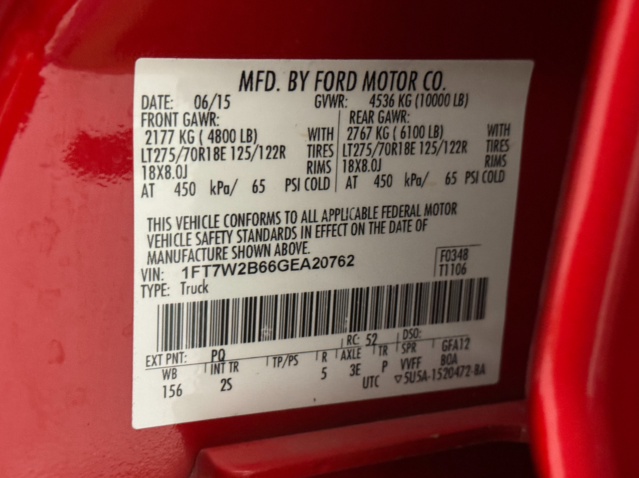 Ford Super Duty F-250 SRW  2016