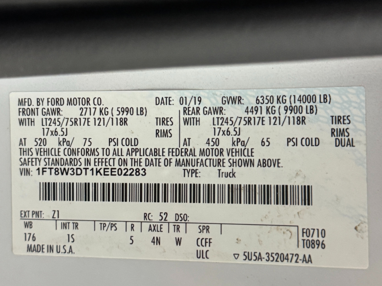 Ford Super Duty F-350 DRW  2019