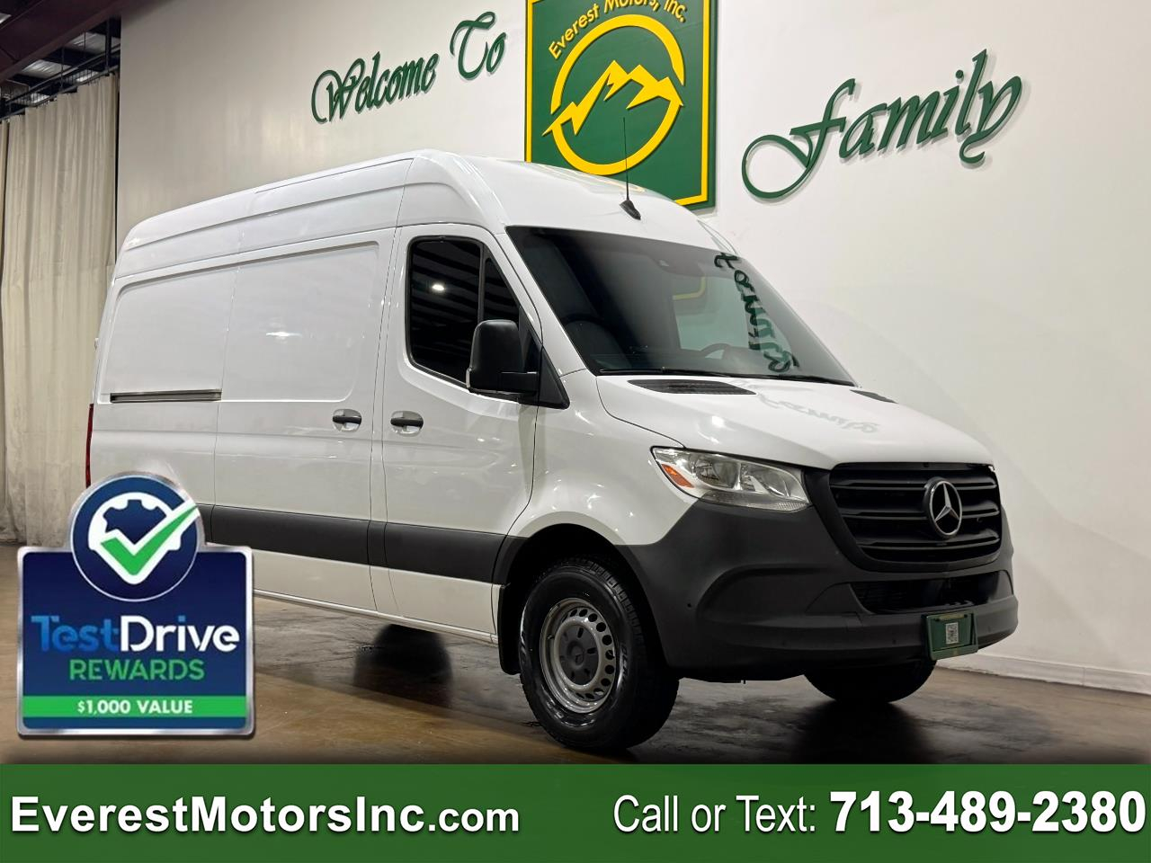 2020 Mercedes-Benz Sprinter Cargo Van 2500 PREMIUM HIROOF SHORT RWD 3.0L V6DIESEL 1OWNER