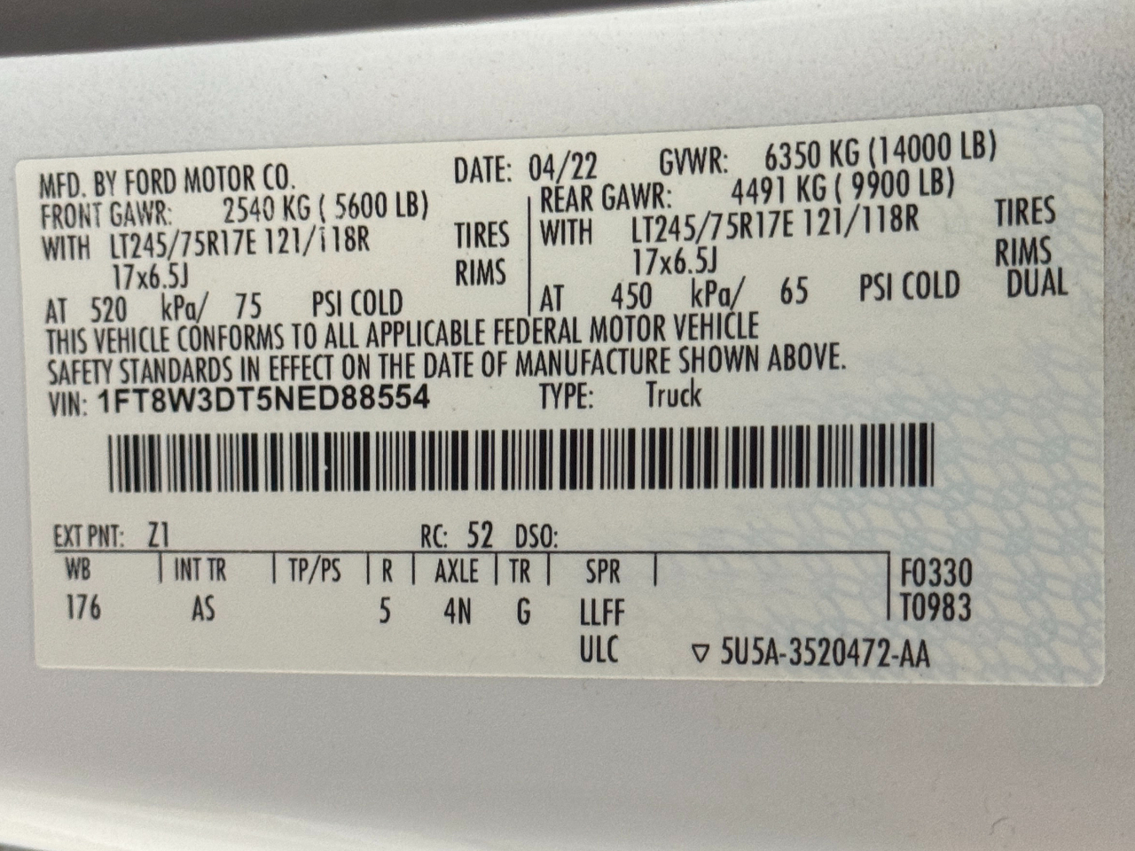 Ford Super Duty F-350 DRW  2022