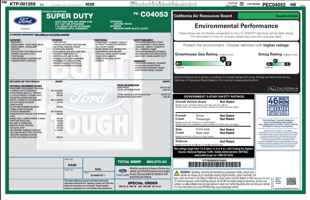 Ford Super Duty F-250 SRW  2023