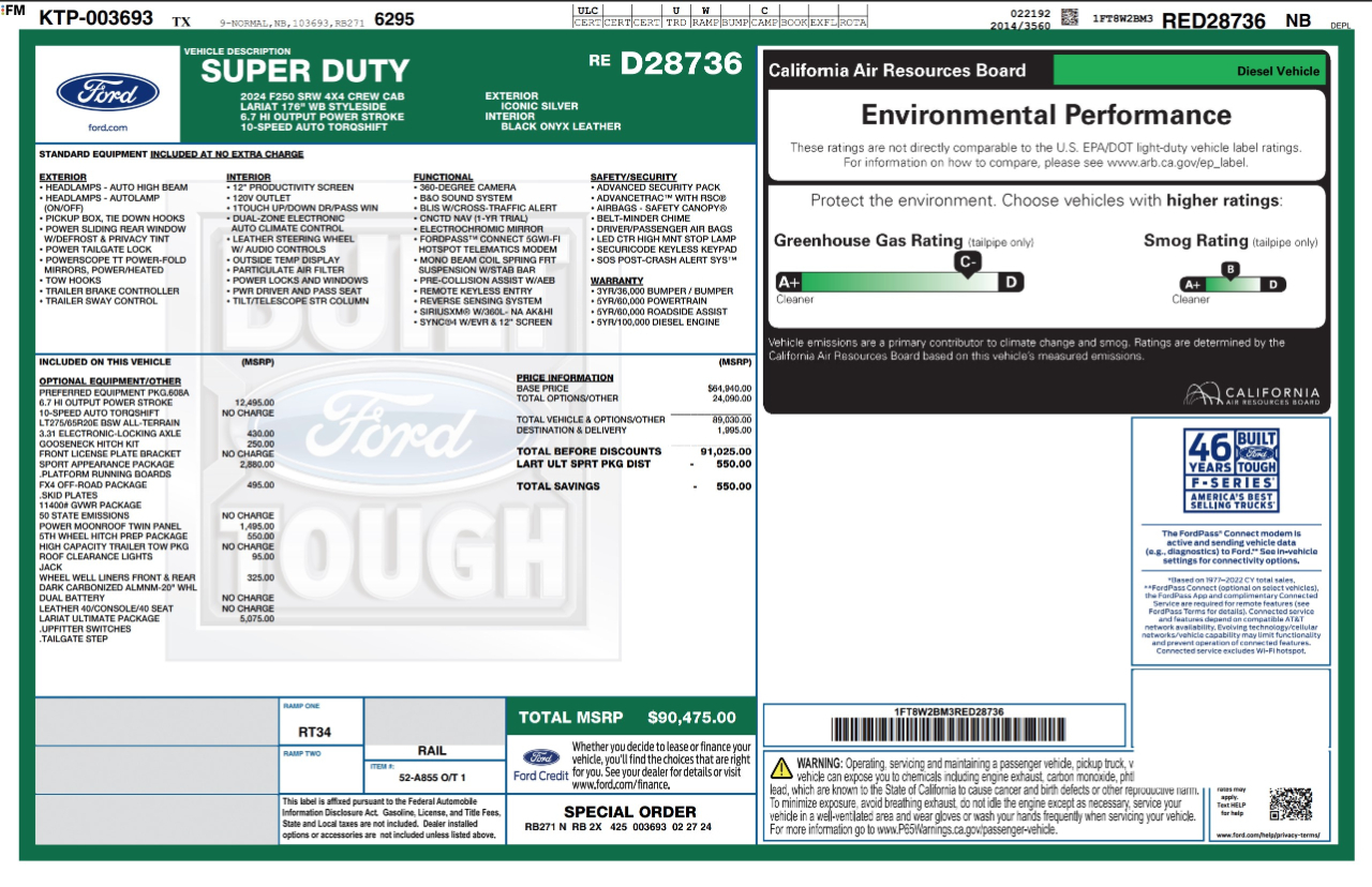 Ford Super Duty F-250 SRW  2024