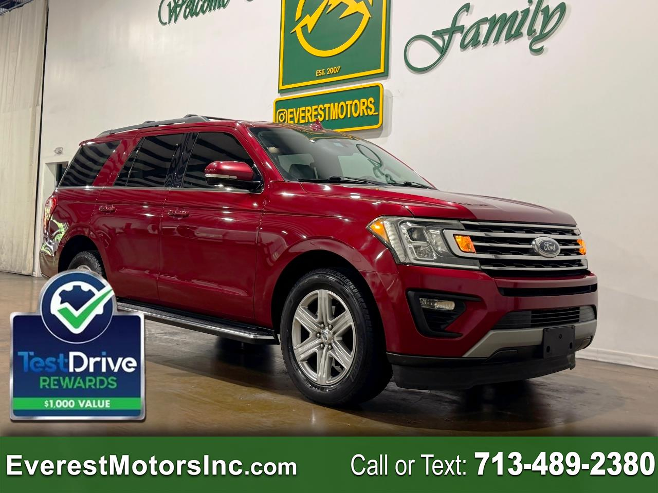 2019 Ford Expedition XLT 4X2 THIRD ROW SEAT 8PASS RWD 3.5L ECOBOOST GAS