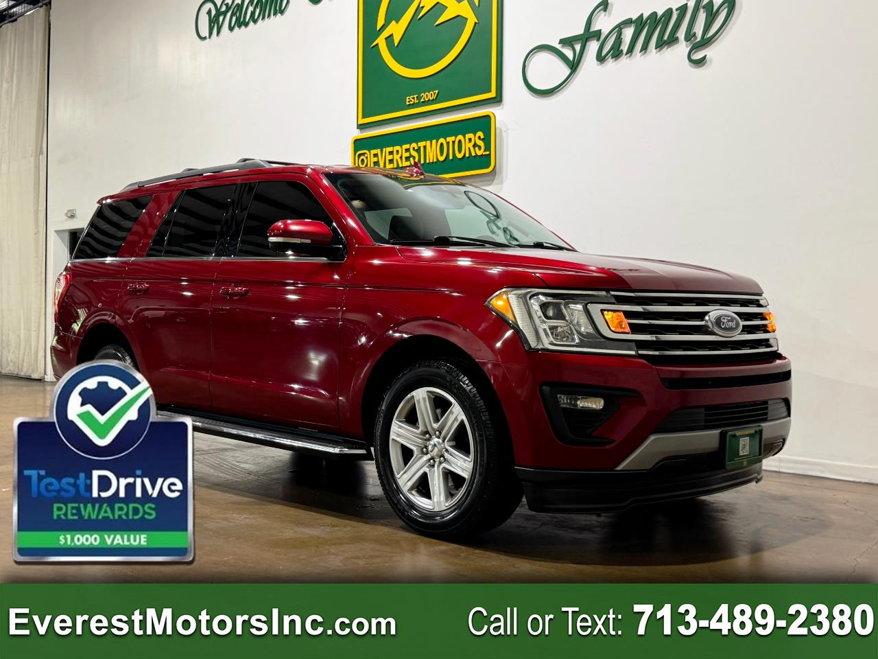 2019 Ford Expedition XLT 4X2 THIRD ROW SEAT 8PASS RWD 3.5L ECOBOOST GAS