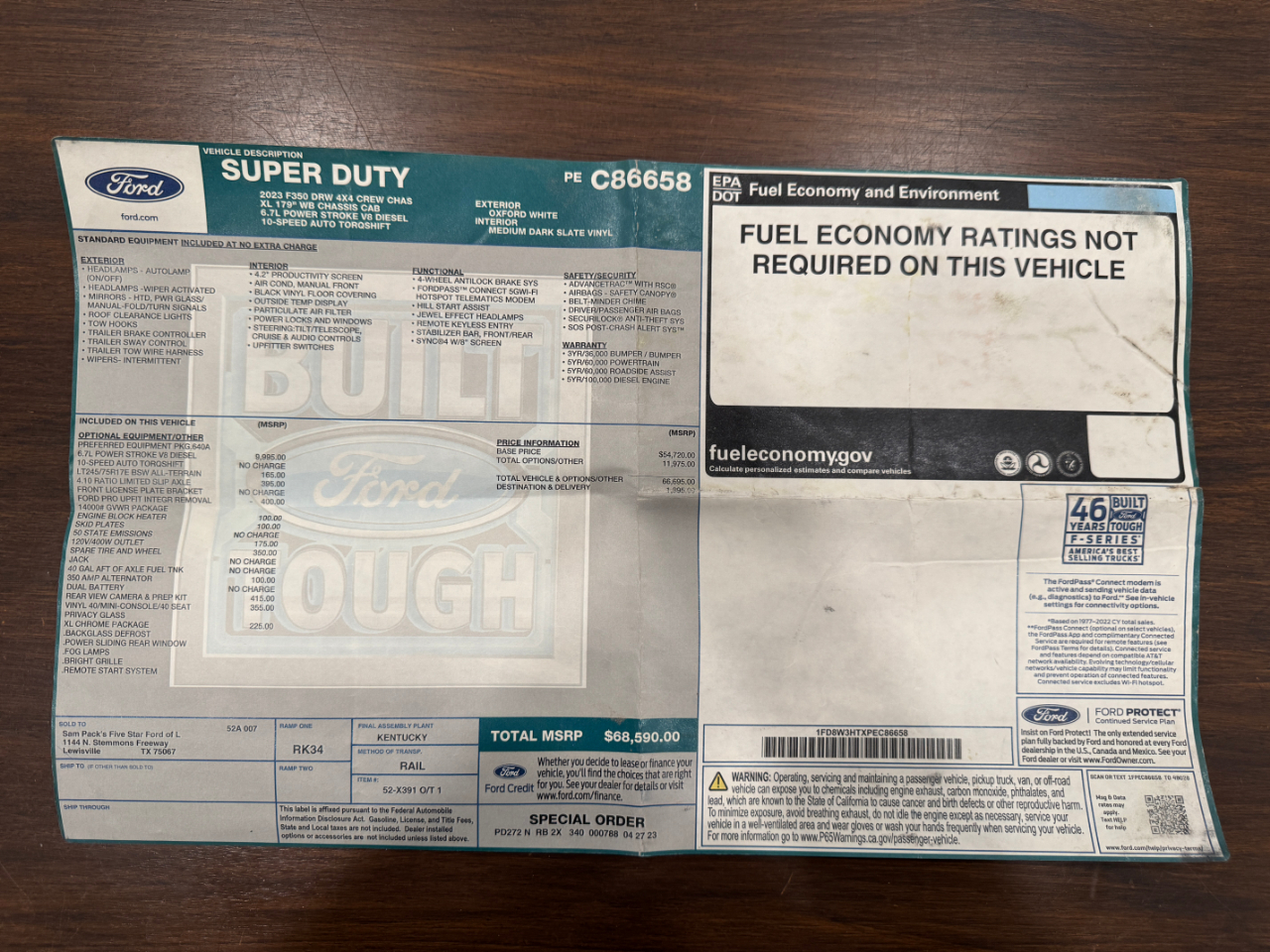 Ford Super Duty F-350 DRW  2023