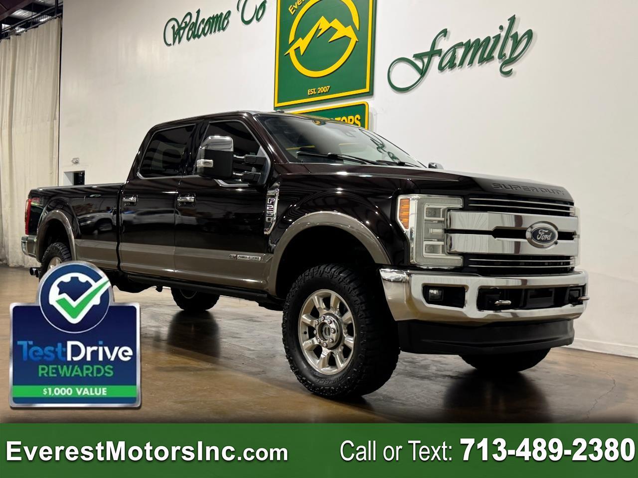 2018 Ford Super Duty F-250 SRW LARIAT ULTIMATE 4X4 CREWCAB LONG 6.7L DIESEL FX4