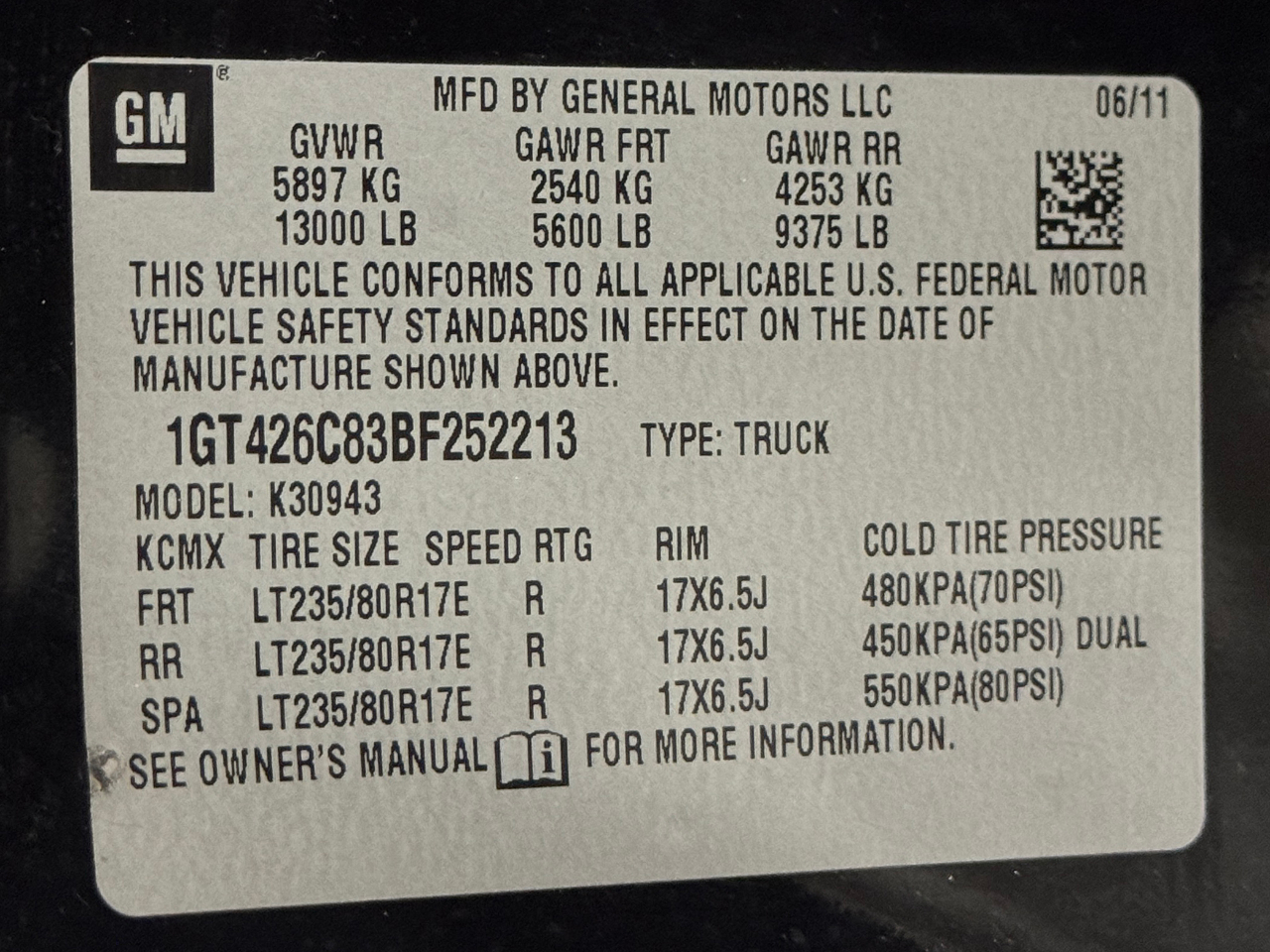 GMC Sierra 3500HD  2011