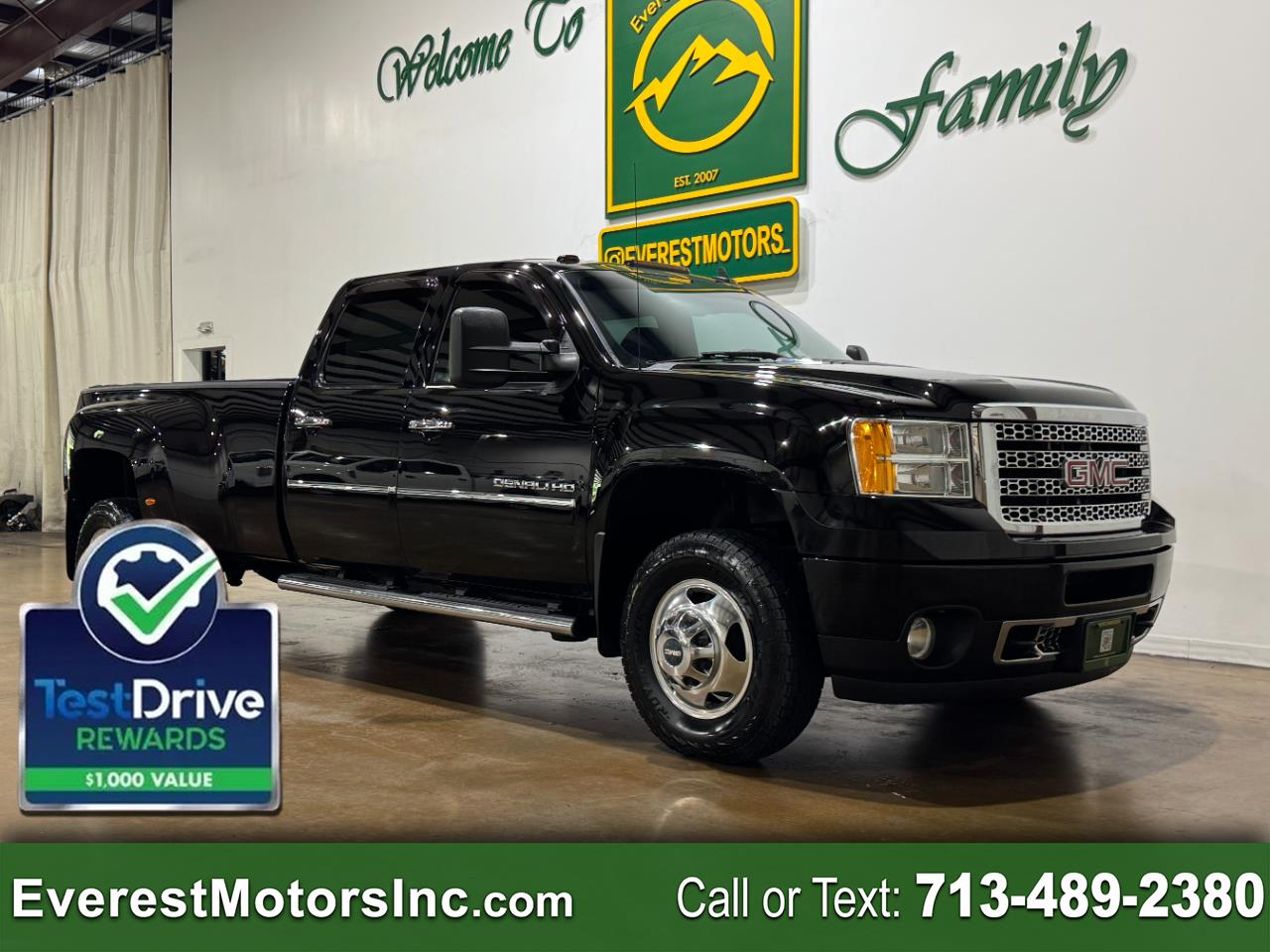 2011 GMC Sierra 3500HD DENALI 4X4 CREWCAB 6.6L V8 DIESEL