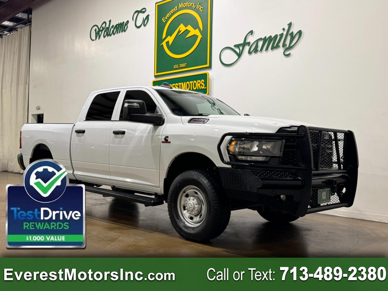 2023 RAM 2500 TRADESMAN 4X4 CREWCAB SHORT 6.7L DIESEL 1OWNER