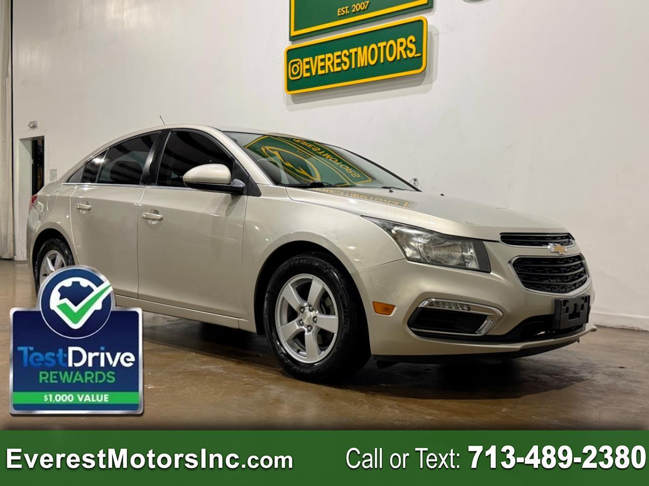 2016 Chevrolet Cruze Limited 1LT SEDAN FWD 1.4L 4CYL GAS
