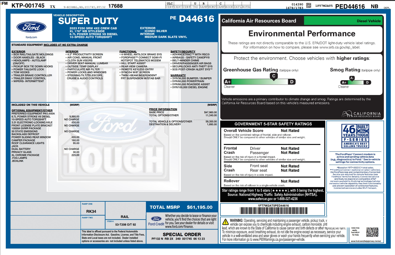 Ford Super Duty F-250 SRW  2023