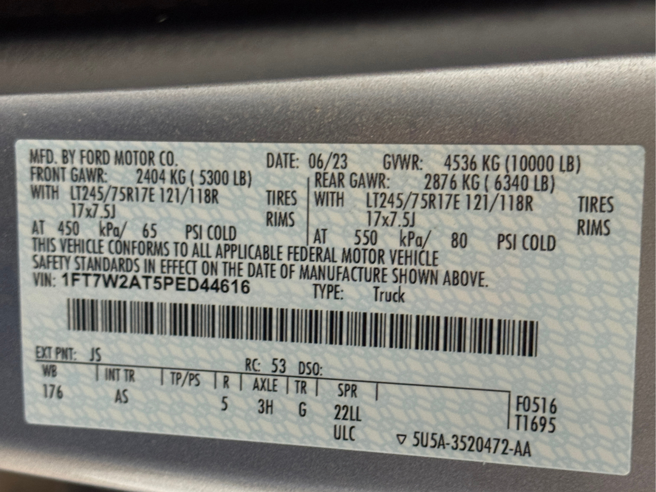 Ford Super Duty F-250 SRW  2023