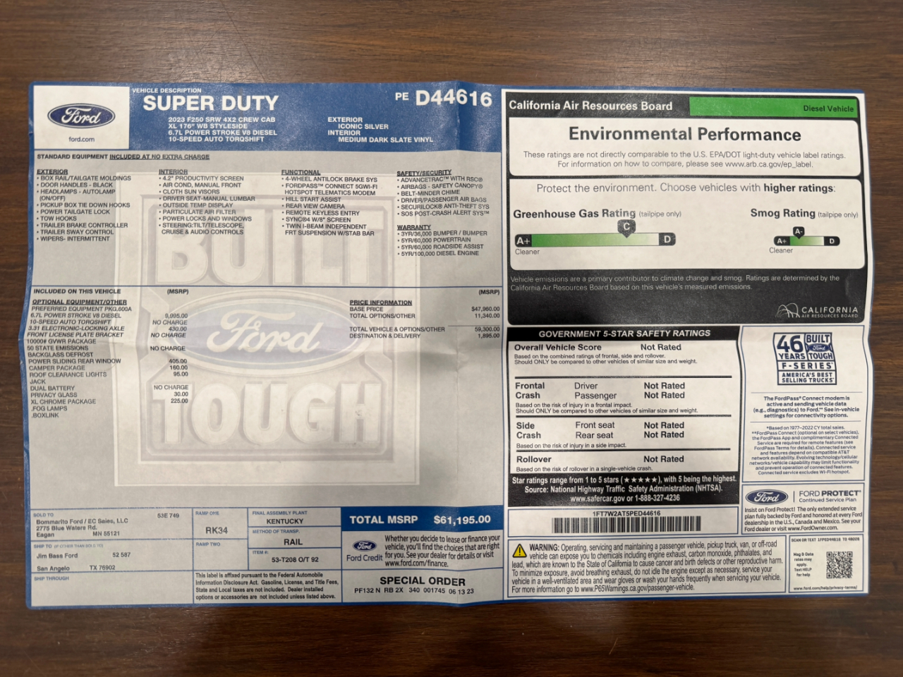 Ford Super Duty F-250 SRW  2023