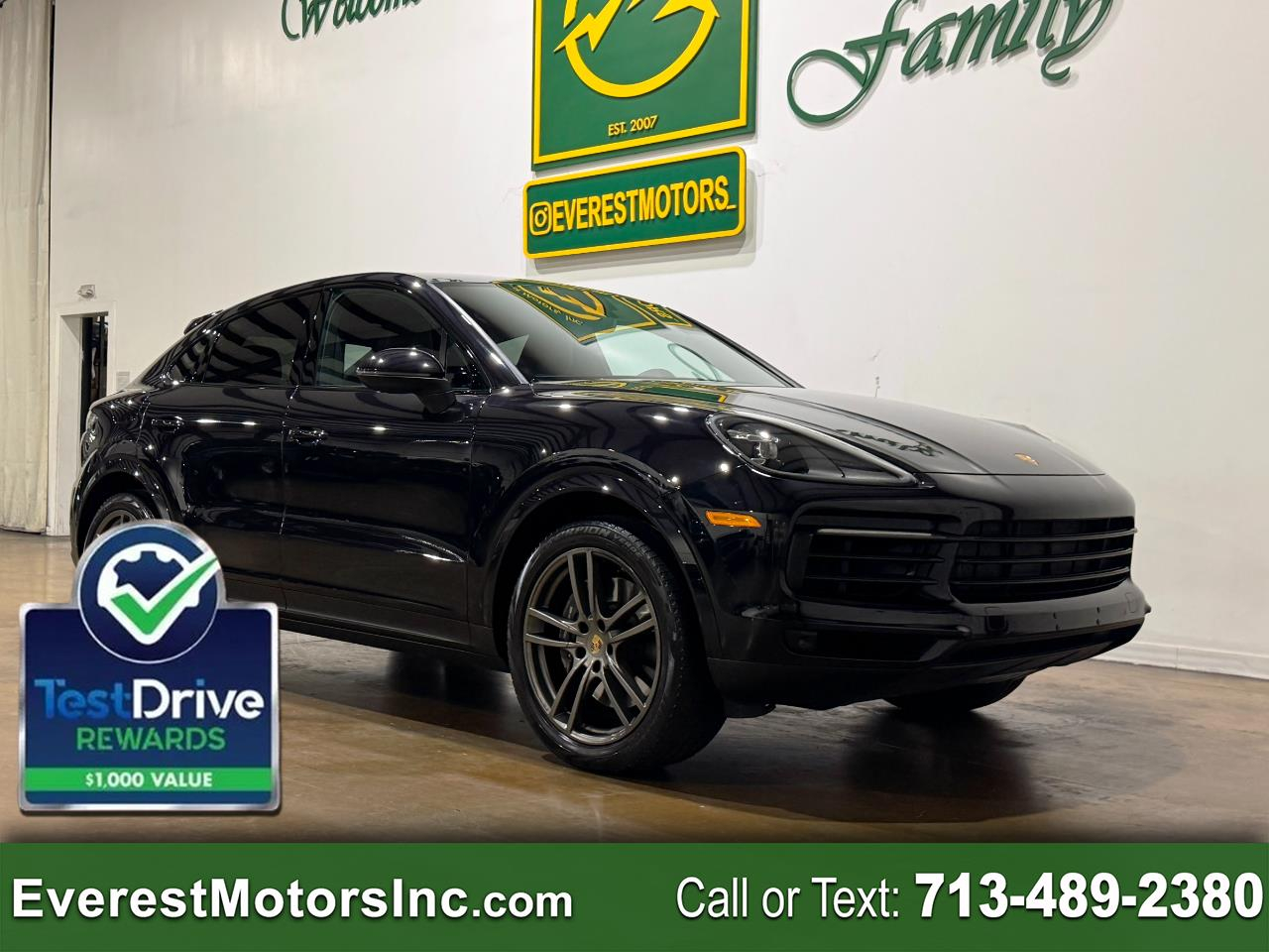 2022 Porsche Cayenne COUPE AWD 3.0L V6 GAS BOSE SOUND