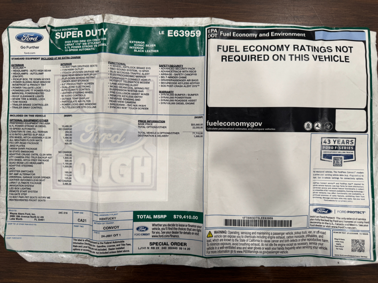 Ford Super Duty F-350 DRW  2020