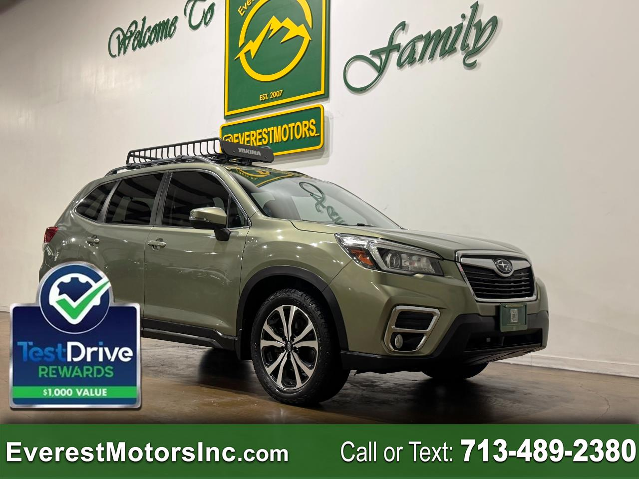 2019 Subaru Forester 2.5i LIMITED 4D SUV 2.5L 4CYL
