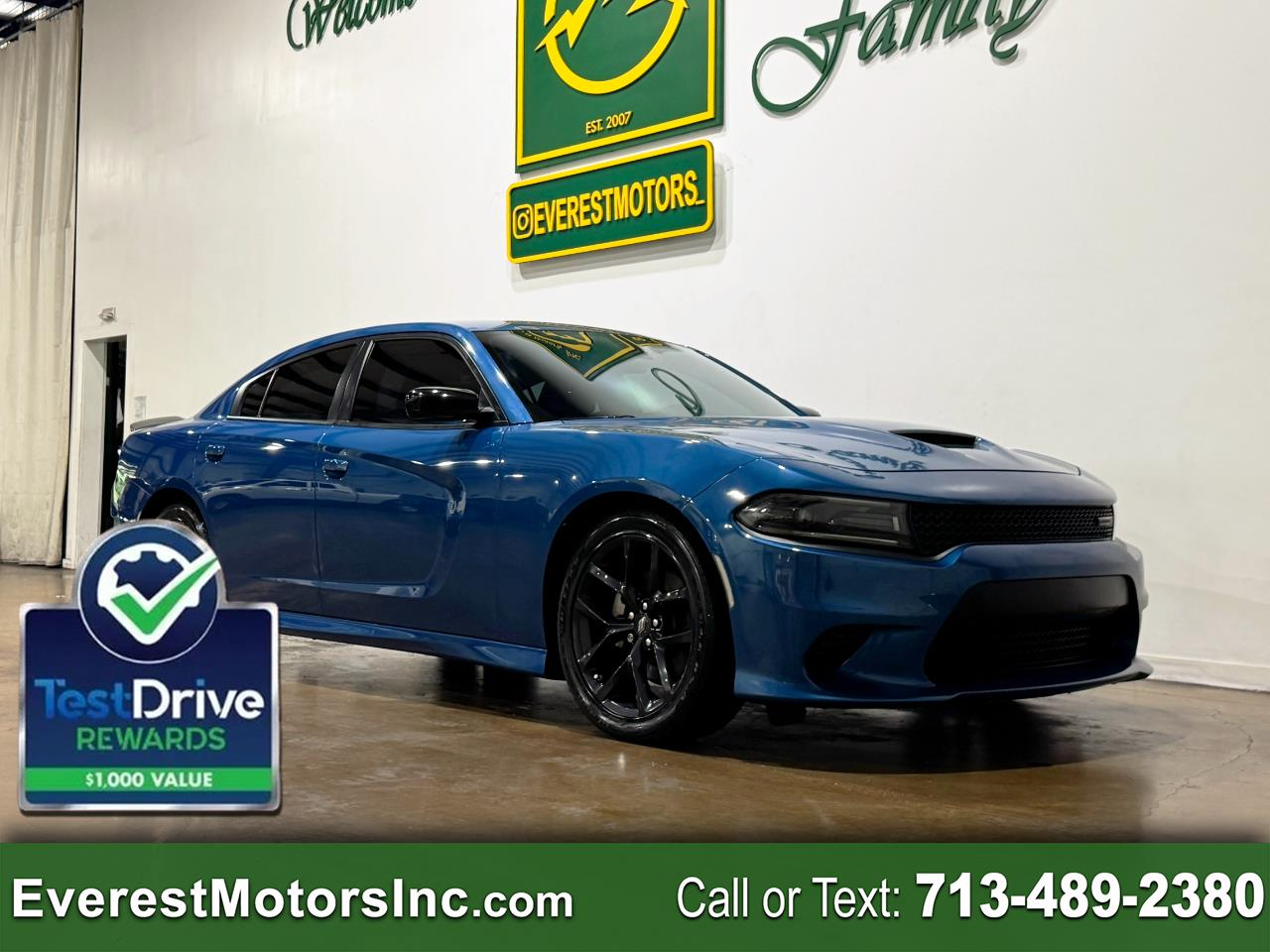 2023 Dodge Charger GT BLACKTOP RWD SEDAN 4DR 3.6L V6 GAS 1OWNER