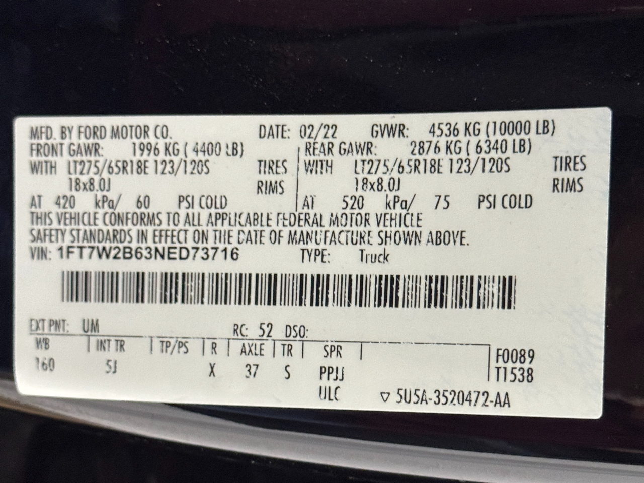 Ford Super Duty F-250 SRW  2022