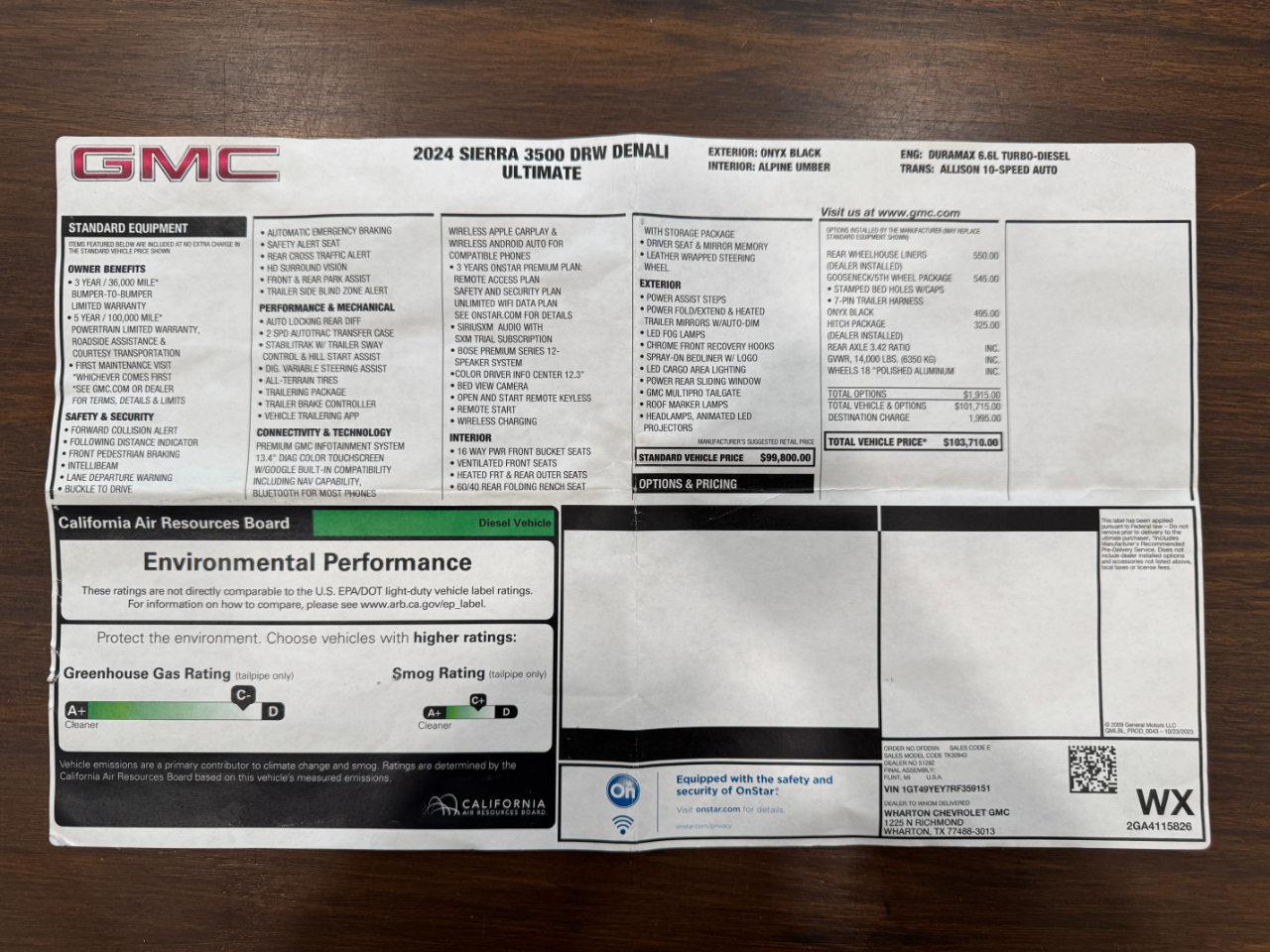 GMC Sierra 3500HD  2024