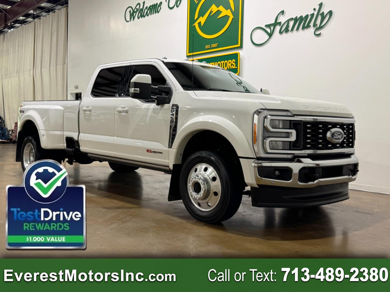 2023 Ford Super Duty F-450 DRW LARIAT ULTIMATE 4X4 CC HO DIESEL 1OWNER  TOW TECH