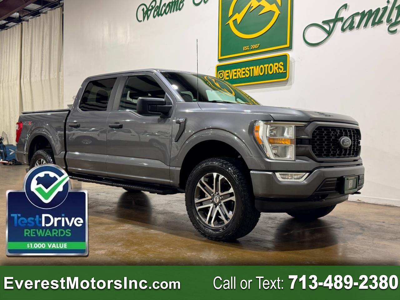 2021 Ford F-150 STX SPORT 4X4 CREWCAB SHORT 5.0L V8 GAS