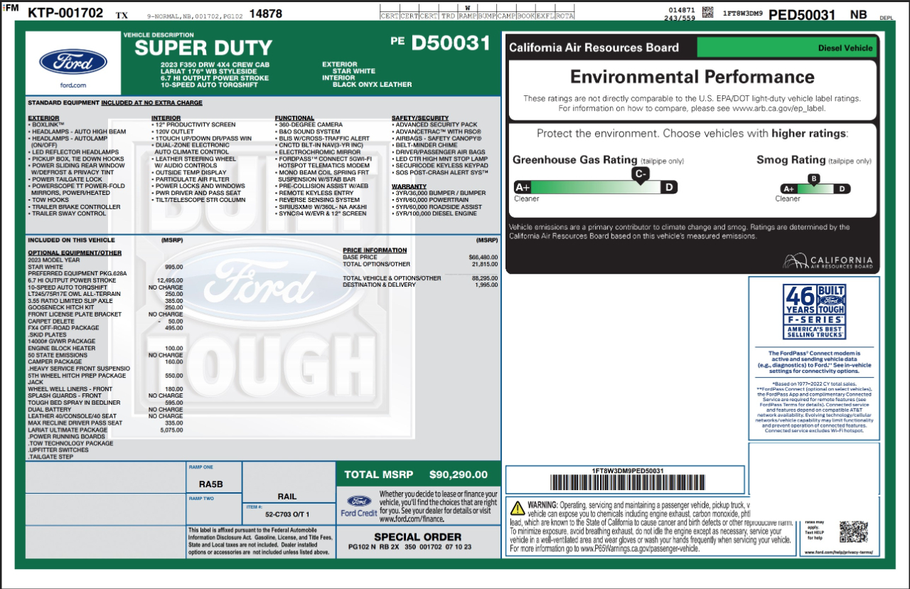 Ford Super Duty F-350 DRW  2023