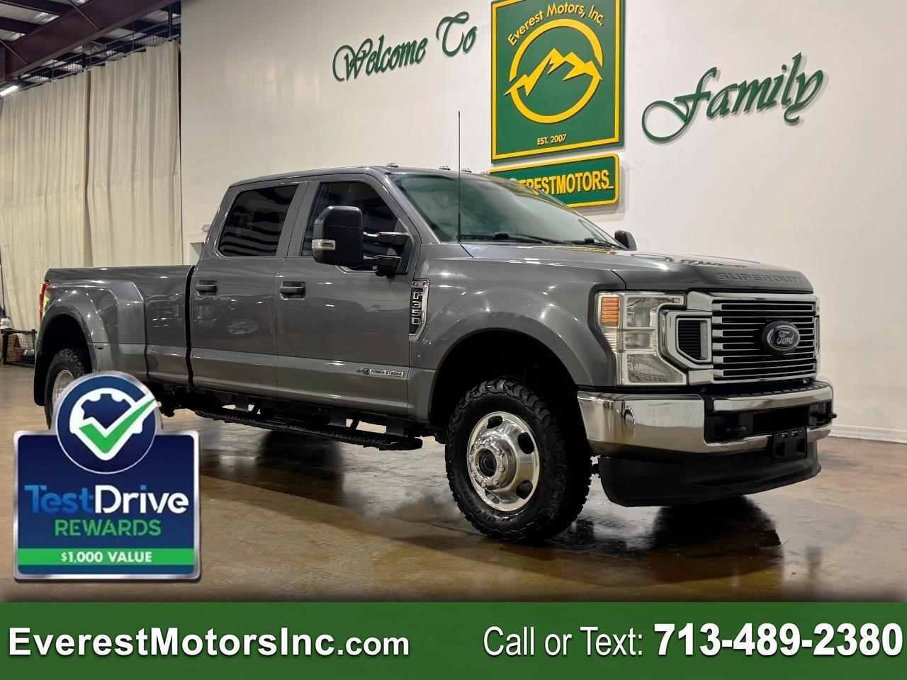 2022 Ford Super Duty F-350 DRW STX 4X4 CREWCAB 6.7L V8 DIESEL FX4 TRAILER BACKUP