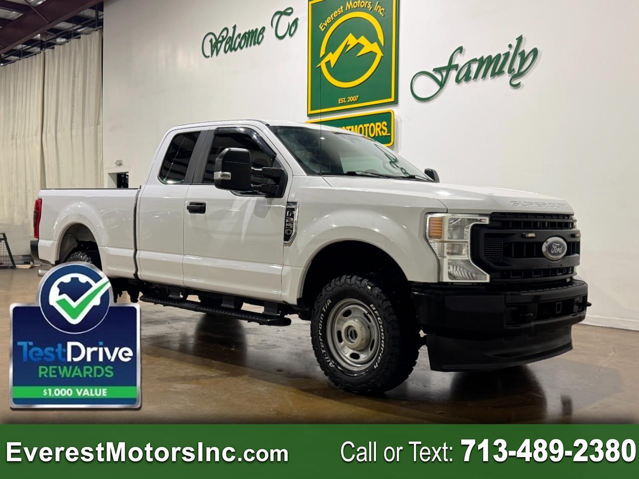 2020 Ford Super Duty F-250 SRW XL 4X4 EXT CAB SHORT 6.2L V8 GAS 1OWNER