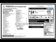 2022 RAM ProMaster City Cargo Van 