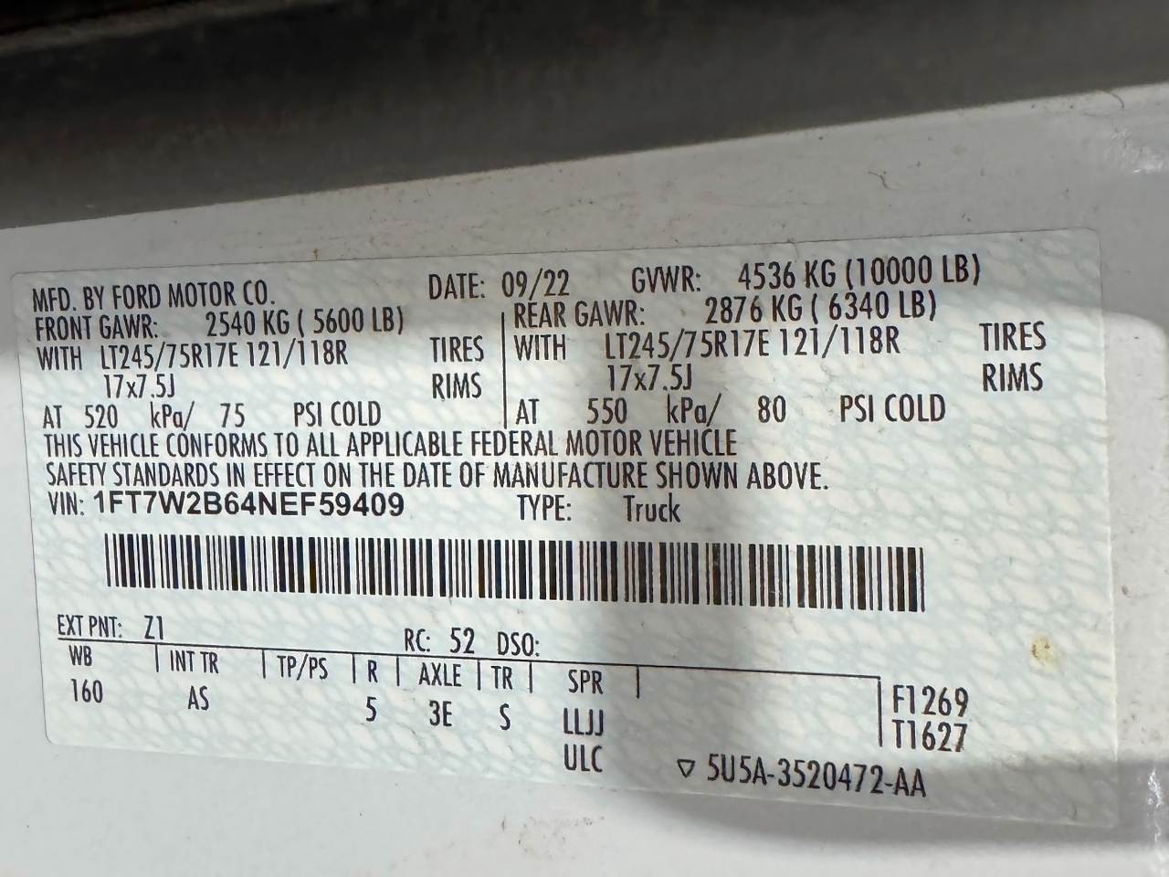 Ford Super Duty F-250 SRW  2022