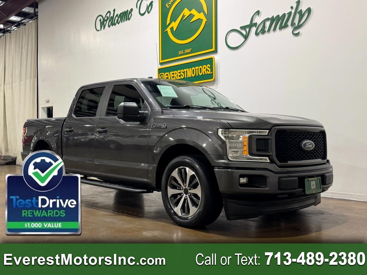 2019 Ford F-150 STX SPORT 4X2 CREWCAB SHORT 2.7L V6 ECO GAS 1OWNER