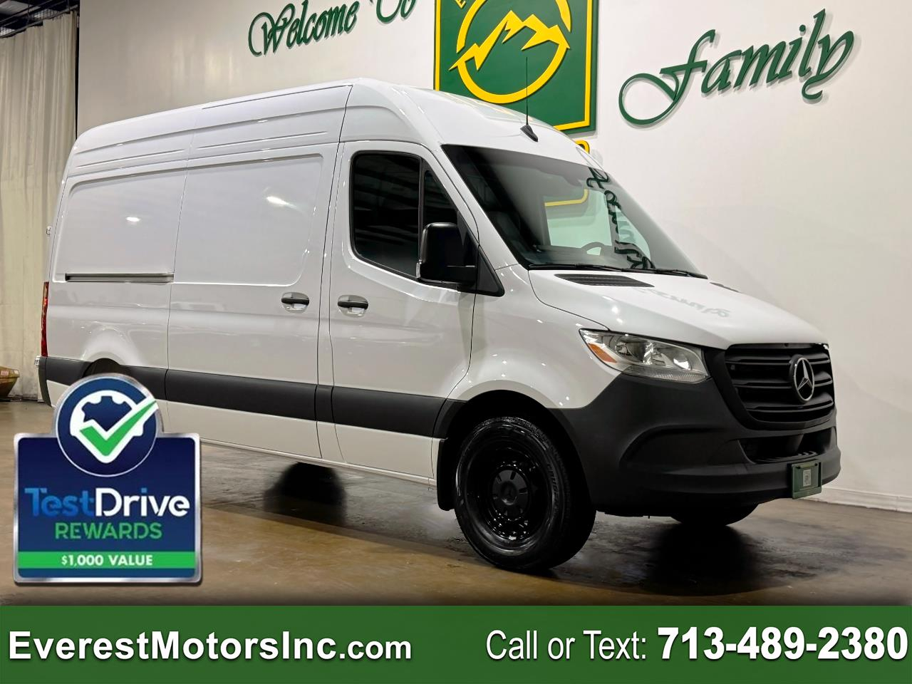 2026 Mercedes-Benz Sprinter Van 2500 HIGHROOF SHORT RWD 2.0L 4CYL HO DIESEL 1OWNER