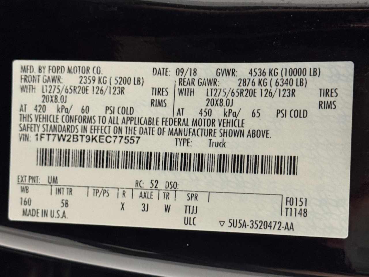 Ford Super Duty F-250 SRW  2019